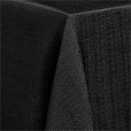 Weave Table Cloth  - Black - 3.9m x 2.6m